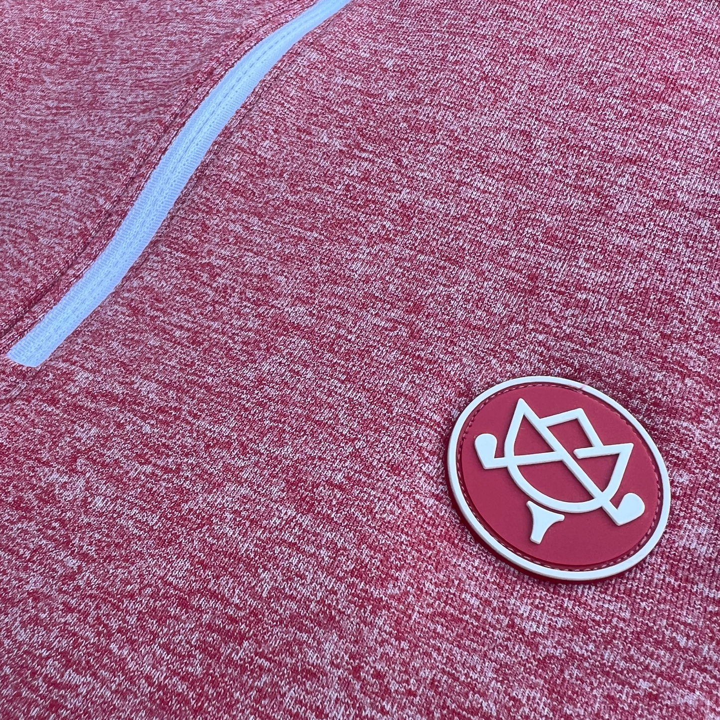 Fairway Quarter Zip - Red Heather