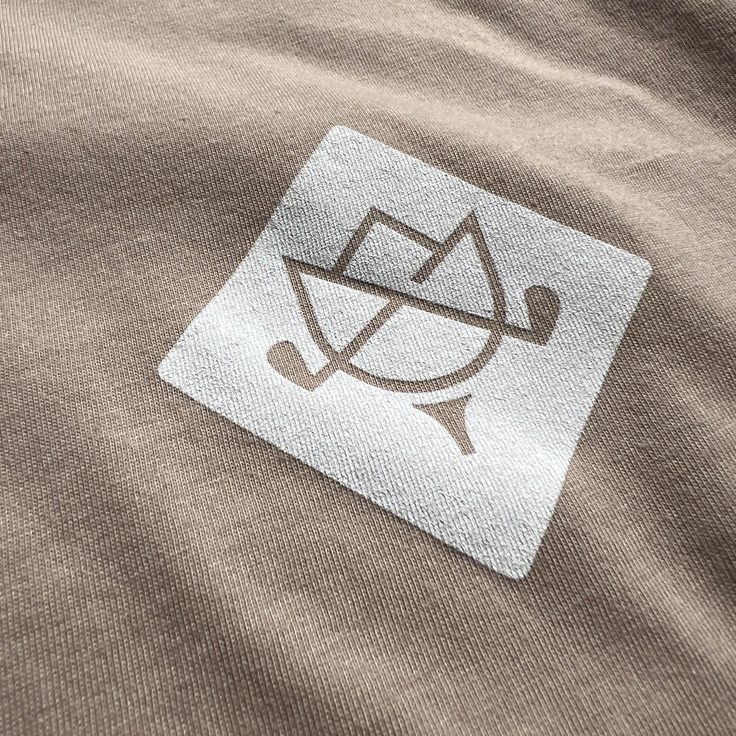Diamond Logo Tshirt - Tan