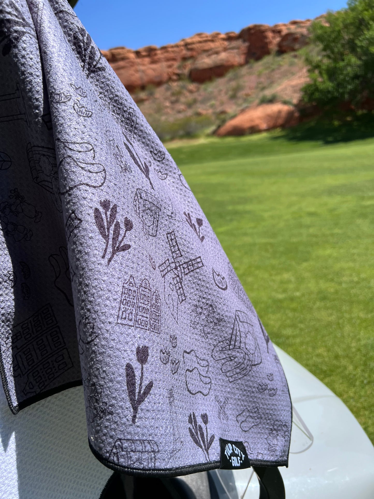 Dutch Pattern Magnet Towel