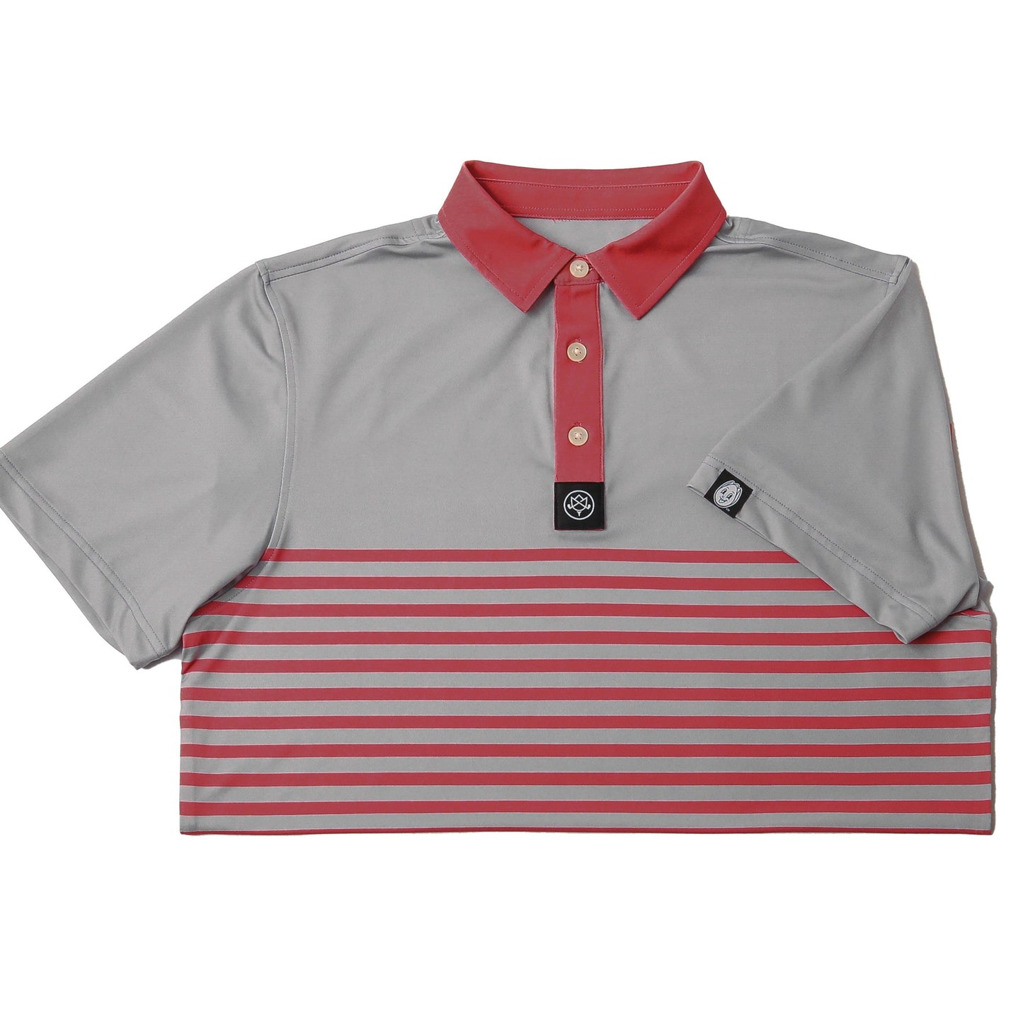 Vista Polo - Vintage Red/Grey