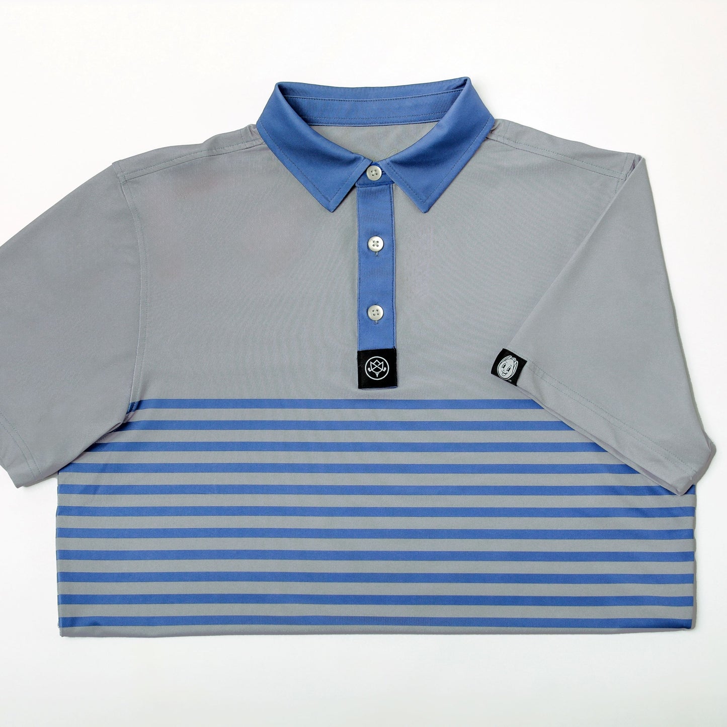 Vista Polo - Blue/Grey