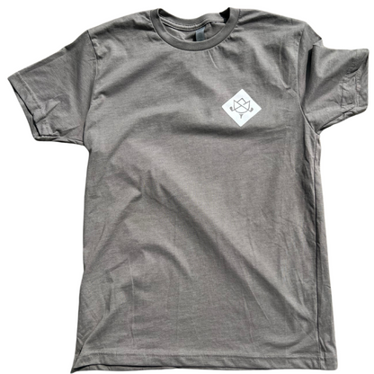 Diamond Logo Tshirt - Stone Grey