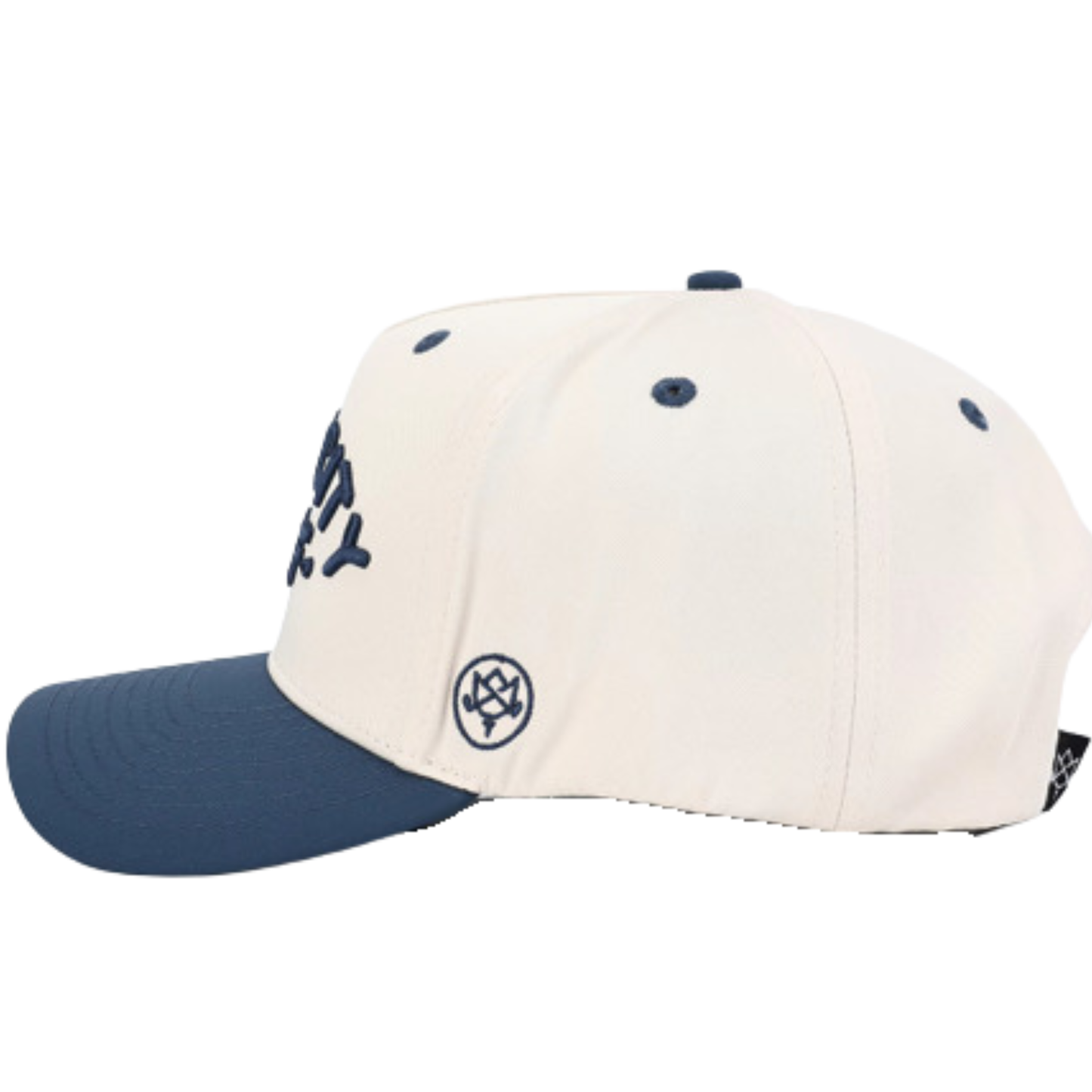 The James Hat - Blue/Off-White