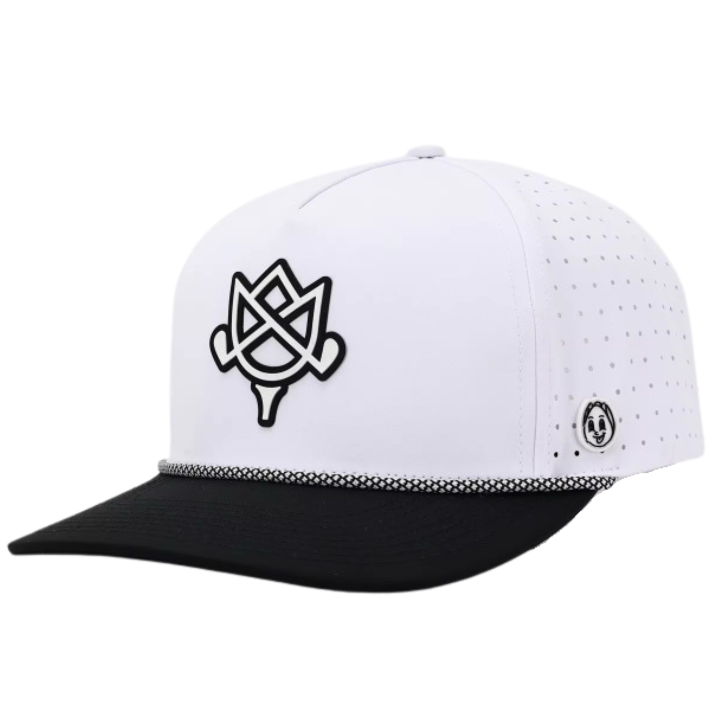 The Holden Hat - White/Black