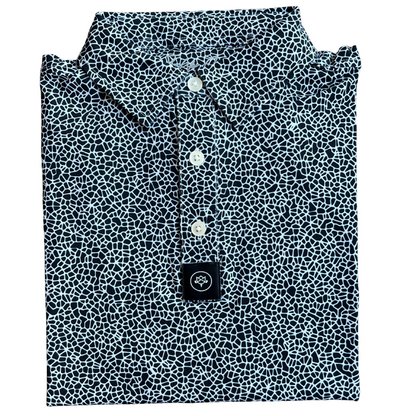 Pebble Polo - Black/White