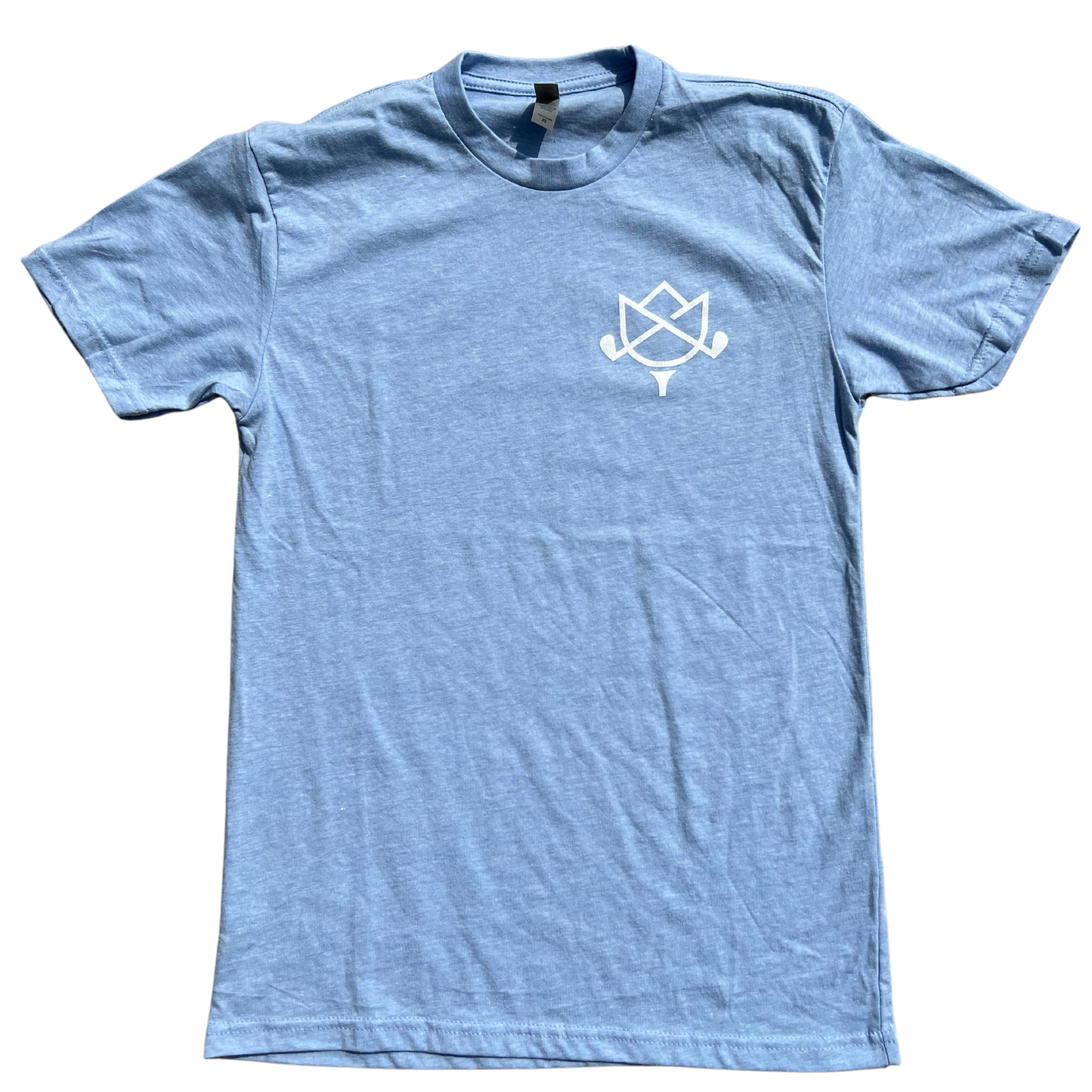 Tulip Tee Tshirt - Heather Light Blue