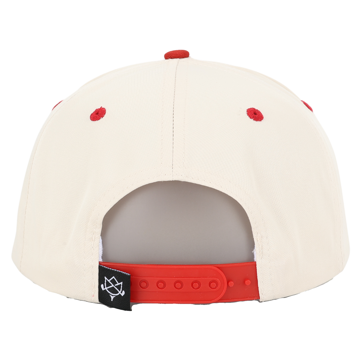 The James Hat - Central C - Off White/Red