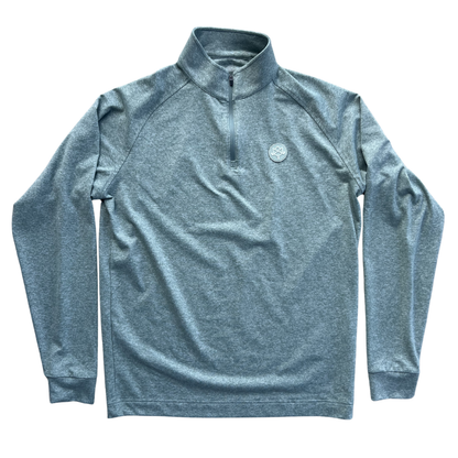 Fairway Quarter Zip - Sage Green Heather