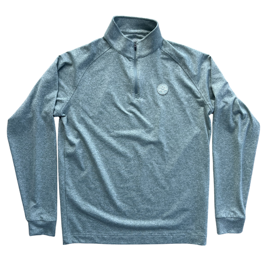 Fairway Quarter Zip - Sage Green Heather