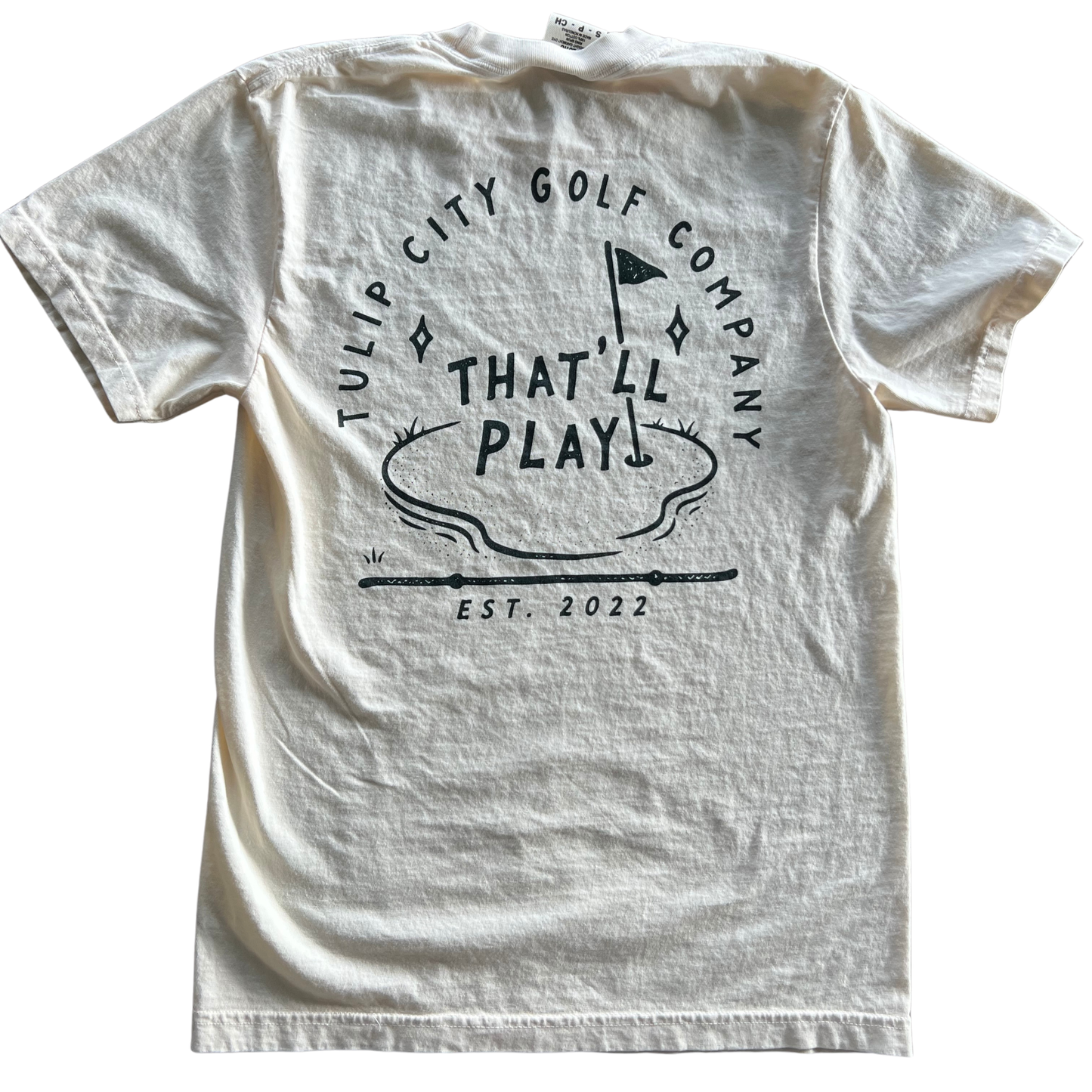 “That’ll Play” Tshirt - Ivory