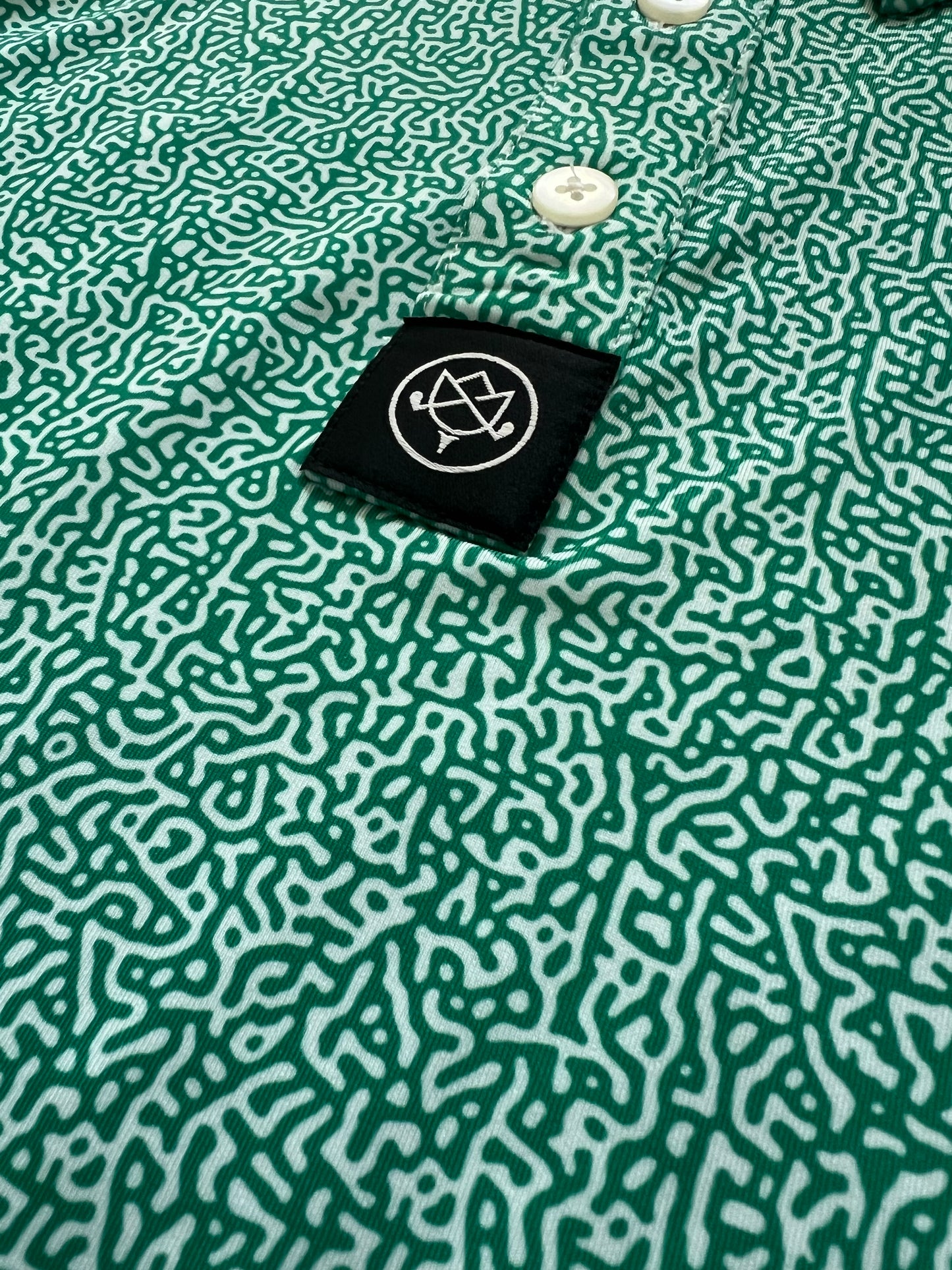 Reef polo - Green/White