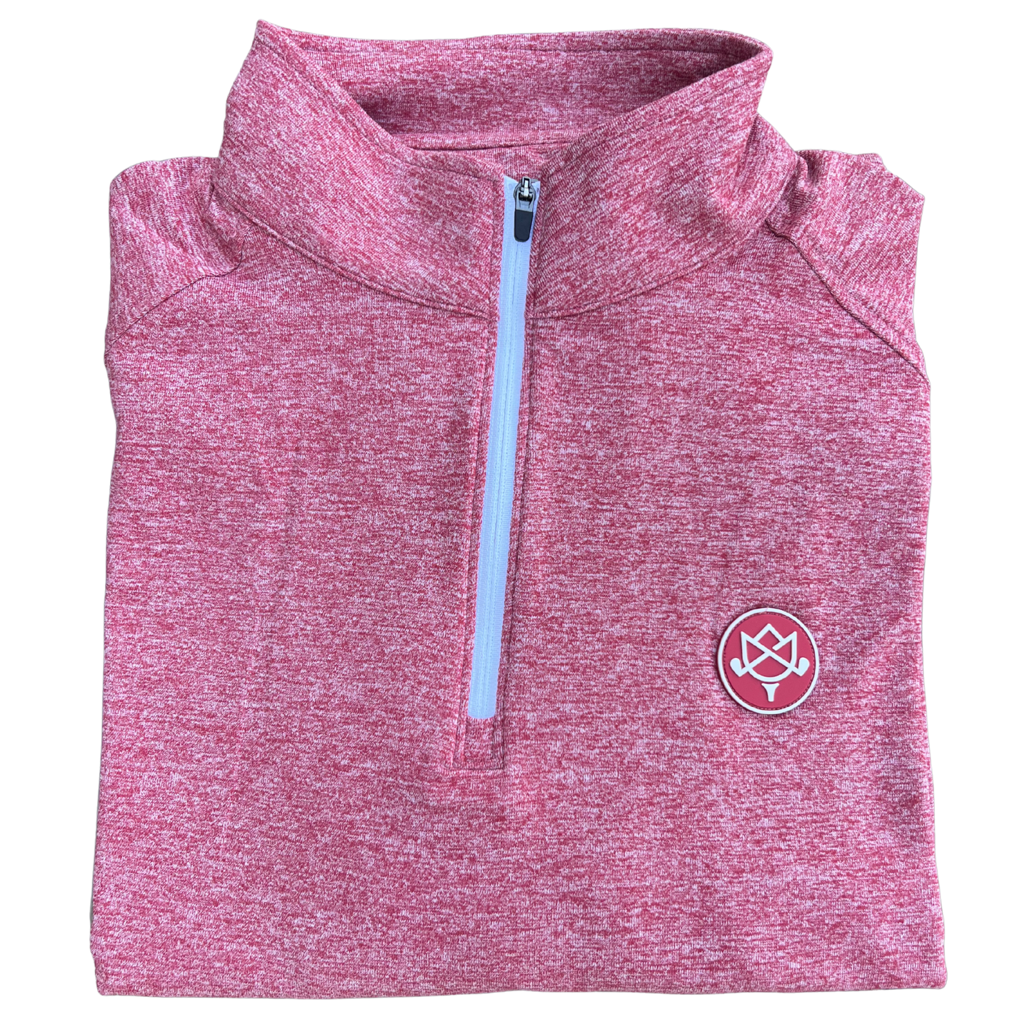 Fairway Quarter Zip - Red Heather