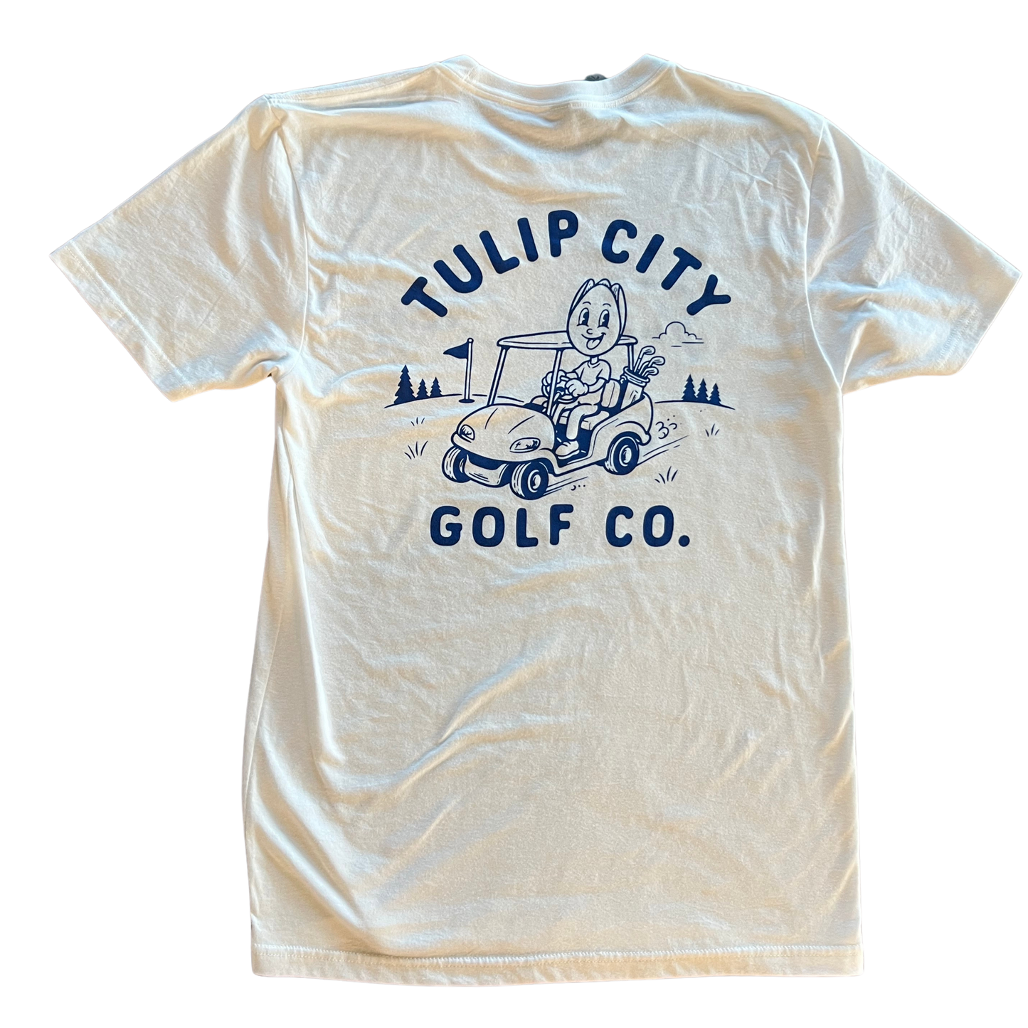 Golf Cart Tshirt - White