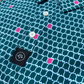 Tulip Fields Polo - Teal Green/Azalea Pink